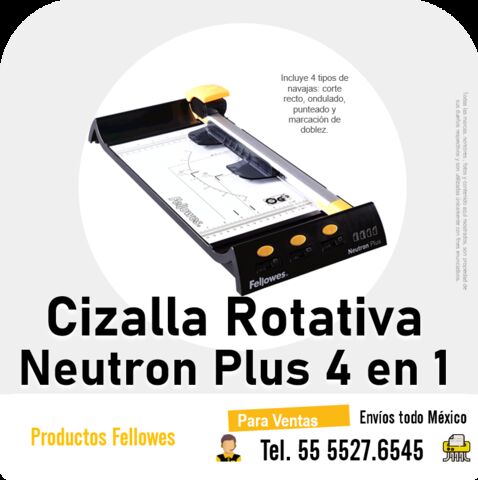 NEUTRON PLUS CIZALLA ROTATIVA Fellowes