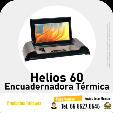 Helios 60 Encuadernadora Térmica Fellowes 5219501