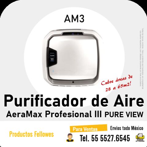 Purificador de Aire Profesional Pure View III AM3  Fellowes