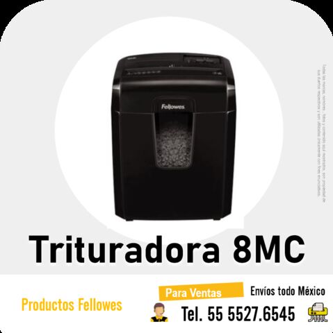 8Mc Trituradora  Personal Fellowes