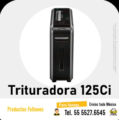 125Ci Trituradora Corporativa Fellowes