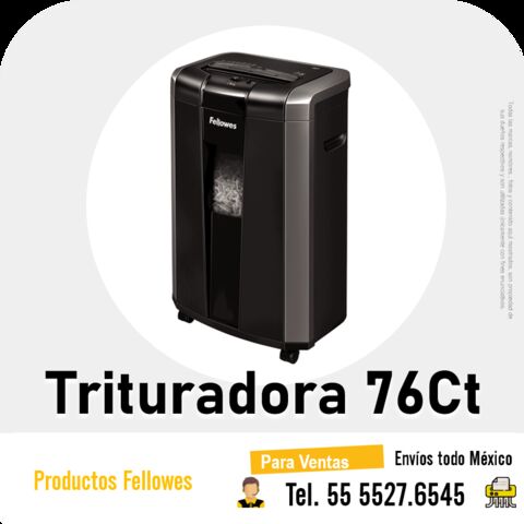 76Ct Trituradora de Oficina Fellowes
